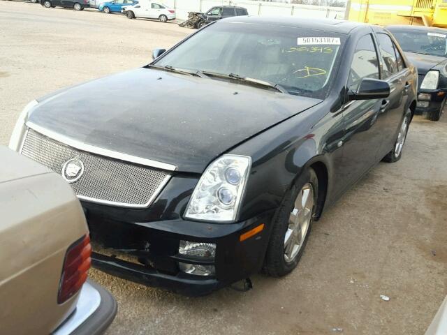 1G6DW677660145349 - 2006 CADILLAC STS BLACK photo 2