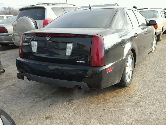 1G6DW677660145349 - 2006 CADILLAC STS BLACK photo 4