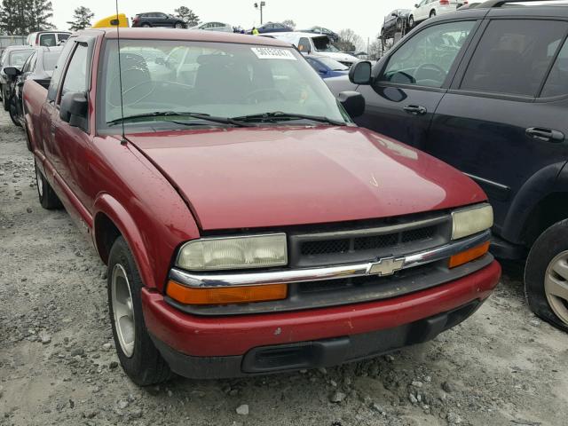 1GCCS19H738281225 - 2003 CHEVROLET S TRUCK S1 RED photo 1