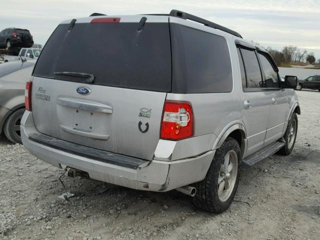 1FMJU1H52BEF37288 - 2011 FORD EXPEDITION SILVER photo 4