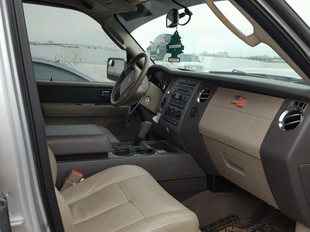 1FMJU1H52BEF37288 - 2011 FORD EXPEDITION SILVER photo 5