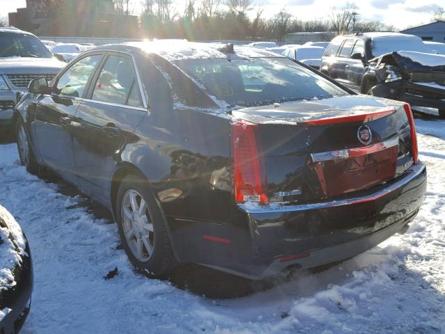 1G6DS57V990102262 - 2009 CADILLAC CTS HI FEA BLACK photo 3