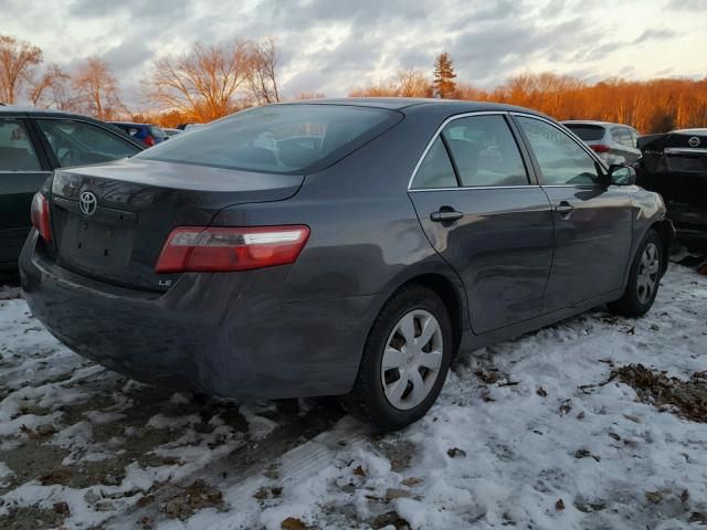 4T1BE46K18U216305 - 2008 TOYOTA CAMRY CE GRAY photo 4