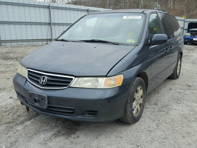 5FNRL18643B131306 - 2003 HONDA ODYSSEY EX GRAY photo 2