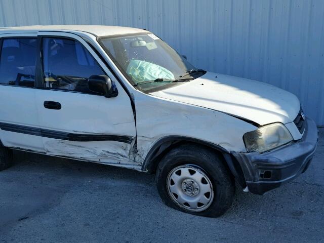 JHLRD2843YS007140 - 2000 HONDA CR-V LX WHITE photo 9