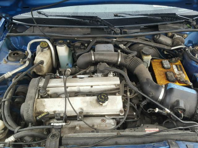 3FAKP1131XR105729 - 1999 FORD ESCORT ZX2 BLUE photo 7