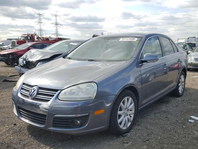 3VWAJ71KX6M742421 - 2006 VOLKSWAGEN JETTA 2.0T GRAY photo 2