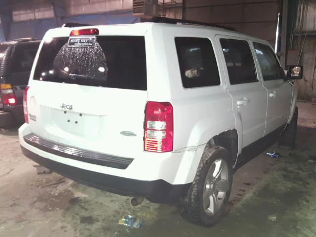 1C4NJRFB9FD248510 - 2015 JEEP PATRIOT LA WHITE photo 4