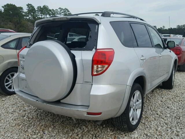 JTMBD32V986060018 - 2008 TOYOTA RAV4 SPORT SILVER photo 4