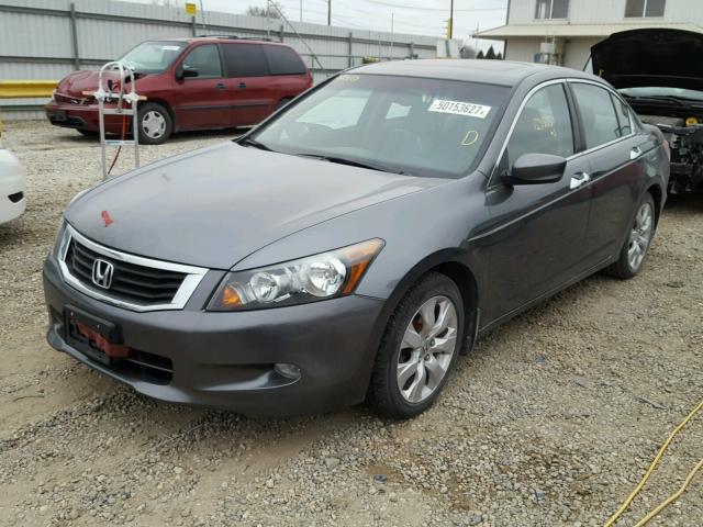 1HGCP3F88AA004480 - 2010 HONDA ACCORD EXL Grafit foto 2