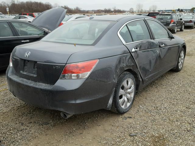 1HGCP3F88AA004480 - 2010 HONDA ACCORD EXL CHARCOAL photo 4