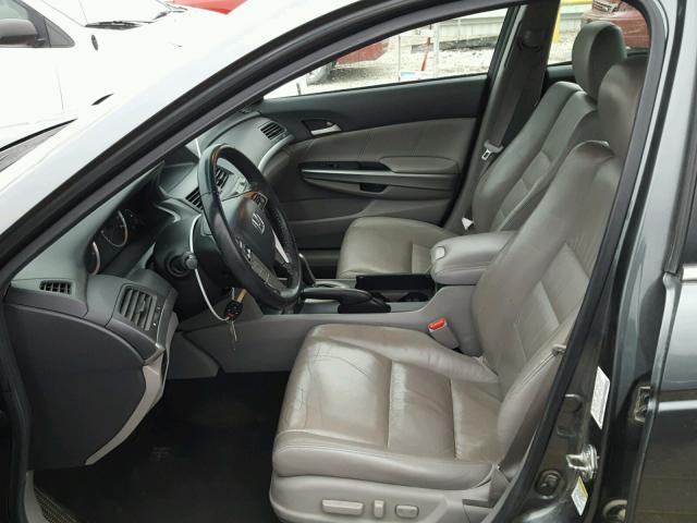 1HGCP3F88AA004480 - 2010 HONDA ACCORD EXL Grafit foto 5