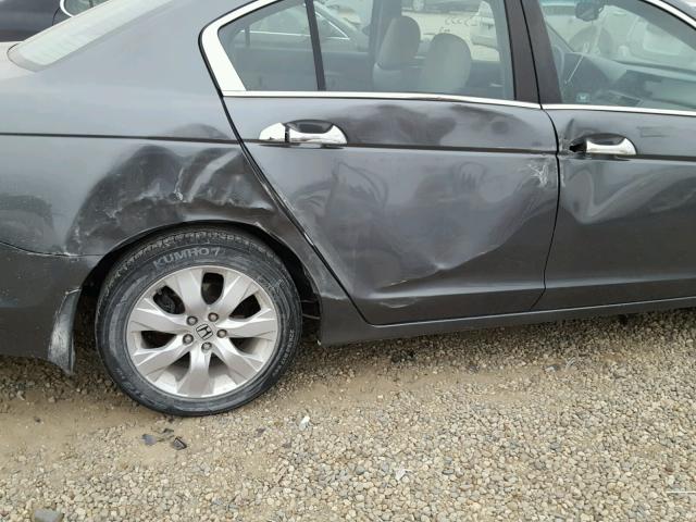1HGCP3F88AA004480 - 2010 HONDA ACCORD EXL Grafit foto 9