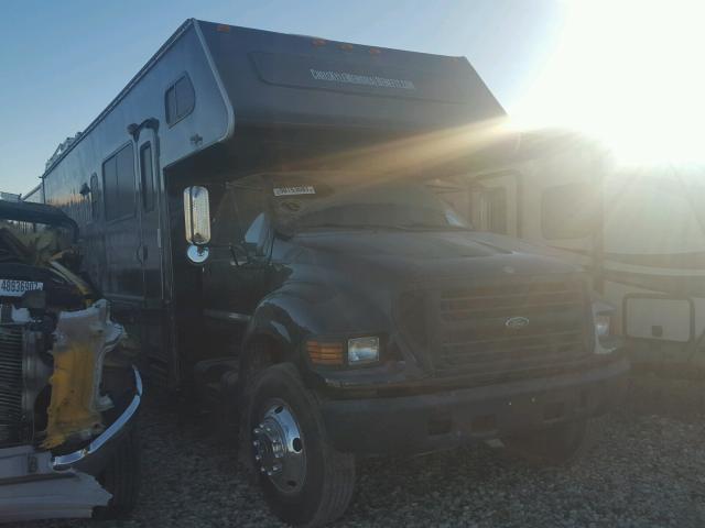 3FDNF65Y31MA38225 - 2001 FORD F650 SUPER BLACK photo 1