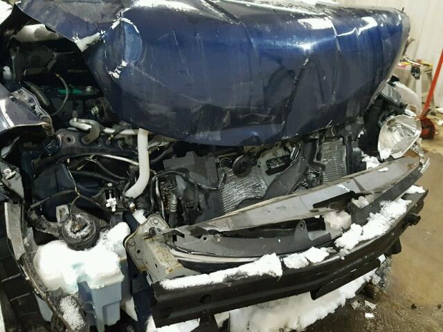 3N1BC11E47L417329 - 2007 NISSAN VERSA S BLUE photo 9