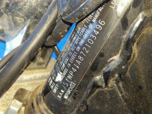 JS1NP41A872103496 - 2007 SUZUKI LS650 WHITE photo 10