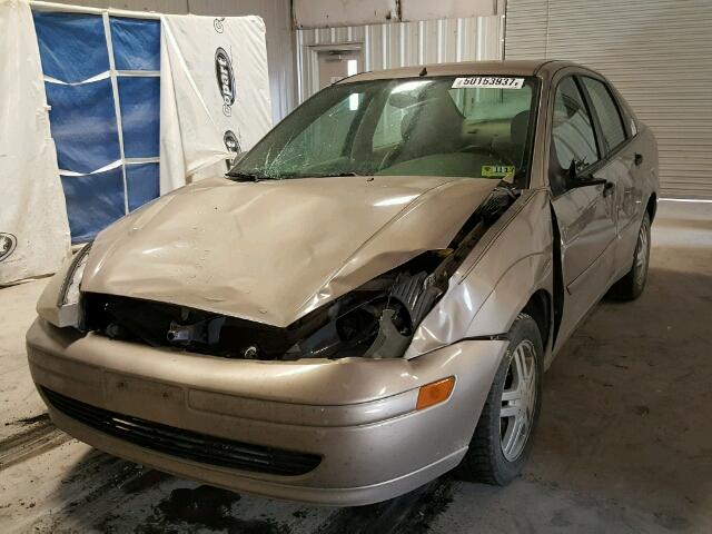 1FAFP34P23W152500 - 2003 FORD FOCUS SE BEIGE photo 2