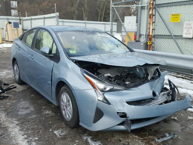 JTDKBRFU1G3021076 - 2016 TOYOTA PRIUS TEAL photo 1