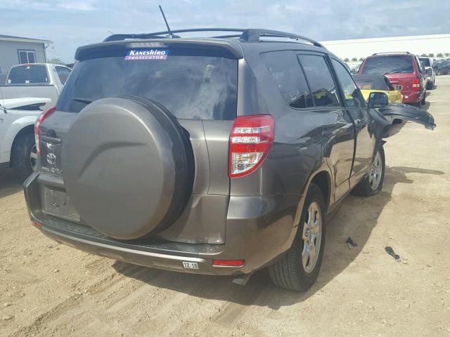 JTMZF4DV9A5021050 - 2010 TOYOTA RAV4 BROWN photo 4