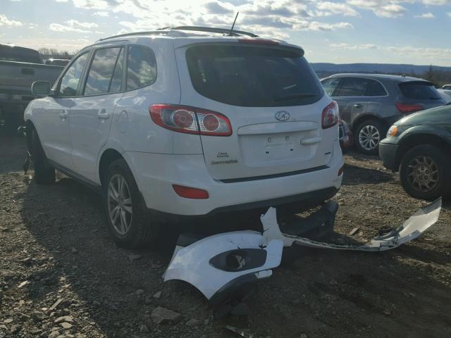 5XYZHDAG2CG123896 - 2012 HYUNDAI SANTA FE S 白色 照片 3