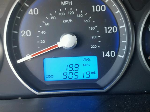 5XYZHDAG2CG123896 - 2012 HYUNDAI SANTA FE S 白色 照片 8