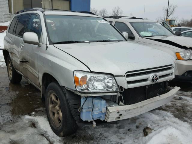 JTEGD21AX70170166 - 2007 TOYOTA HIGHLANDER SILVER photo 1