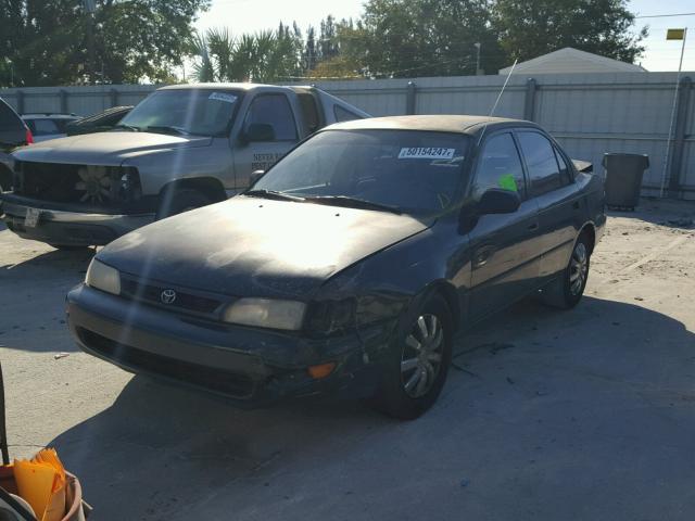 2T1BA01E0VC205427 - 1997 TOYOTA COROLLA BLACK photo 2