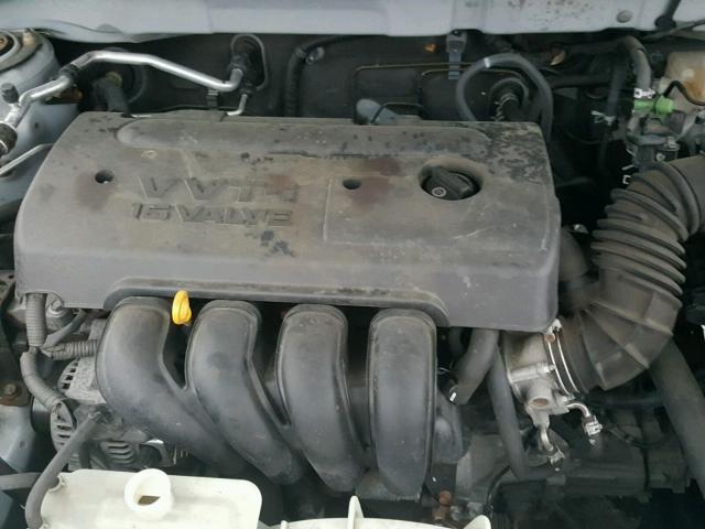 2T1KR32E95C385158 - 2005 TOYOTA COROLLA MA SILVER photo 7