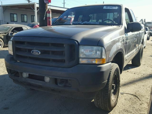 1FTNX21P43EB84018 - 2003 FORD F250 SUPER GRAY photo 2