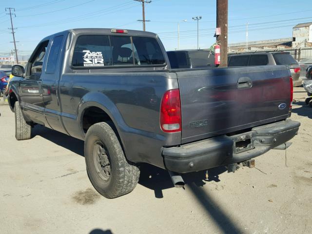 1FTNX21P43EB84018 - 2003 FORD F250 SUPER GRAY photo 3