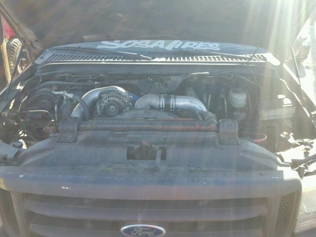 1FTNX21P43EB84018 - 2003 FORD F250 SUPER GRAY photo 7