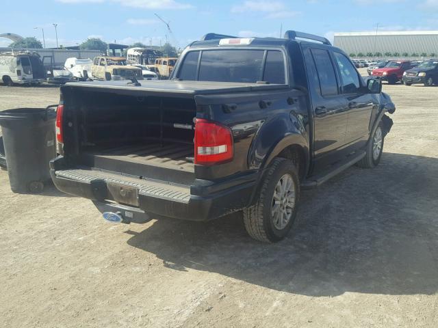 1FMEU33K37UA70194 - 2007 FORD EXPLORER S BLACK photo 4