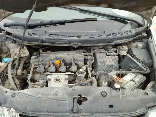 2HGFG11867H554554 - 2007 HONDA CIVIC EX SILVER photo 7