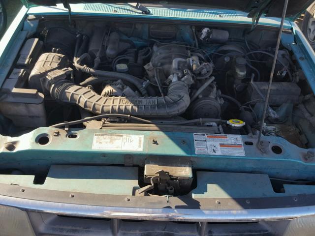 1FTCR14X8PPA58715 - 1993 FORD RANGER SUP TEAL photo 7