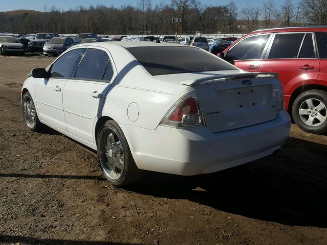 3FAHP07Z47R280640 - 2007 FORD FUSION SE WHITE photo 3