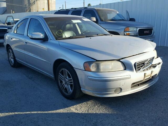 YV1RS592272620425 - 2007 VOLVO S60 2.5T SILVER photo 1