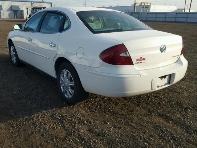 2G4WC552661140832 - 2006 BUICK LACROSSE C WHITE photo 3