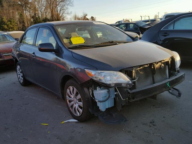 2T1BU4EE9DC099857 - 2013 TOYOTA COROLLA BA GRAY photo 1