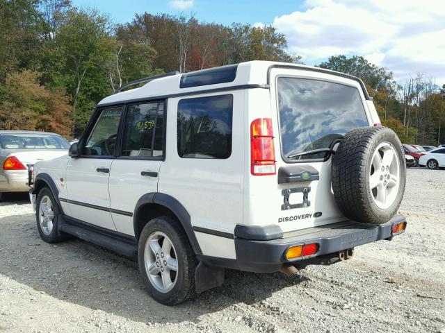 SALTY12491A295390 - 2001 LAND ROVER DISCOVERY WHITE photo 3