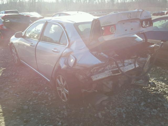 JH4CL96825C034936 - 2005 ACURA TSX SILVER photo 3