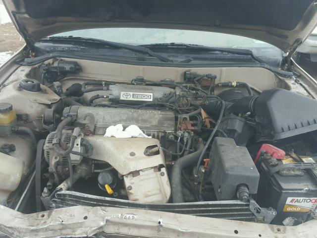 4T1BG12K9TU657624 - 1996 TOYOTA CAMRY DX TAN photo 7