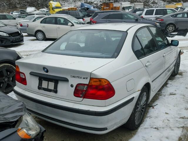 WBAAV33401EE79966 - 2001 BMW 325 I WHITE photo 4