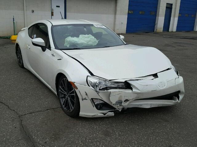 JF1ZNAA10E9701913 - 2014 TOYOTA SCION FR-S თეთრი ფოტო 1