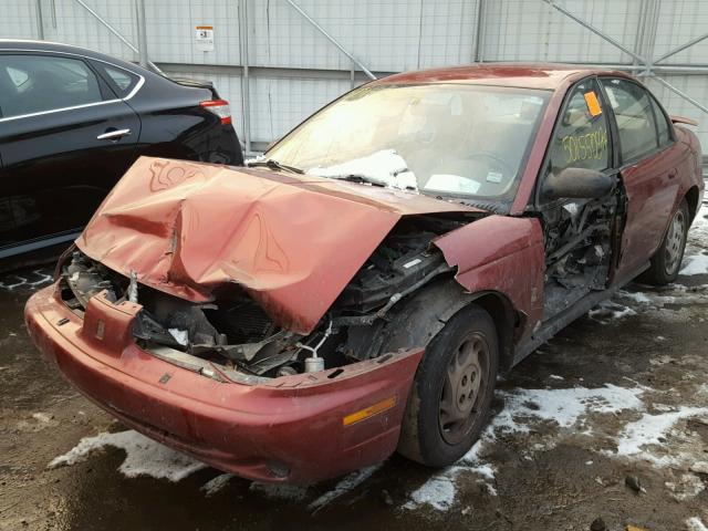 1G8ZK5272TZ208562 - 1996 SATURN SL2 RED photo 2