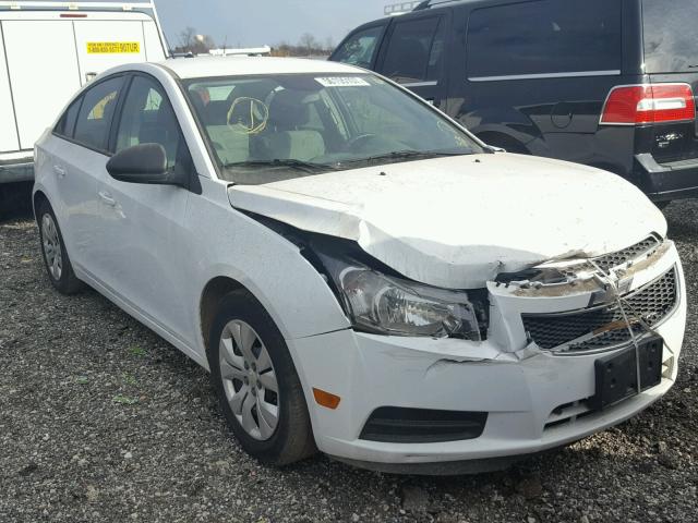 1G1PA5SH4E7119205 - 2014 CHEVROLET CRUZE LS WHITE photo 1