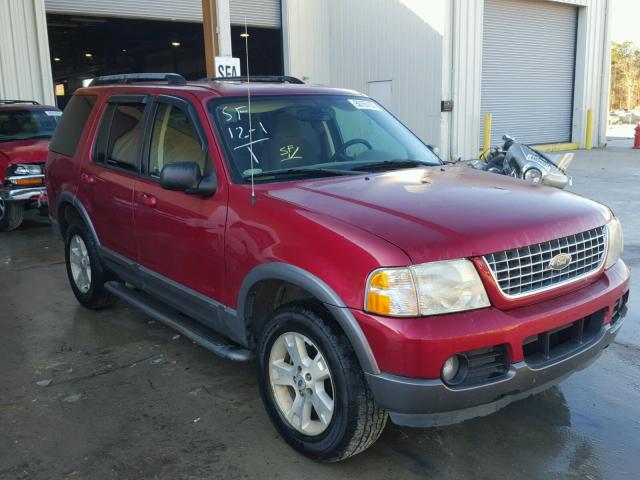 1FMZU73KX3UB77469 - 2003 FORD EXPLORER X BURGUNDY photo 1