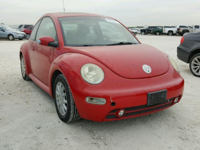 3VWCK31C65M414841 - 2005 VOLKSWAGEN NEW BEETLE RED photo 1