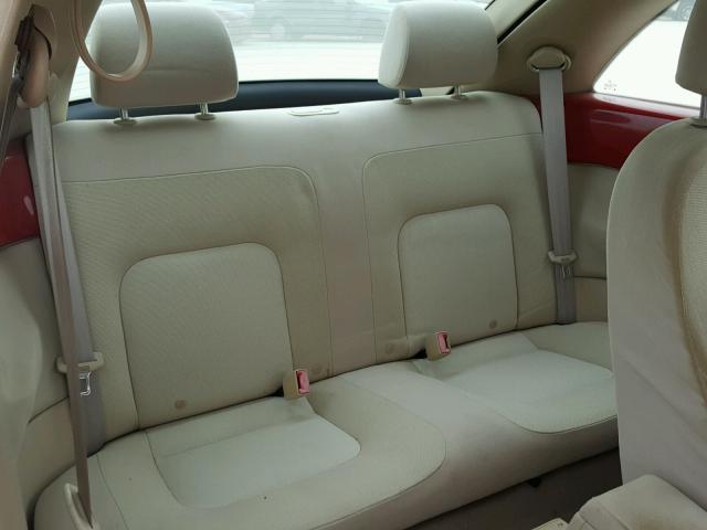 3VWCK31C65M414841 - 2005 VOLKSWAGEN NEW BEETLE 红色 照片 6