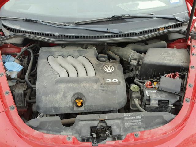 3VWCK31C65M414841 - 2005 VOLKSWAGEN NEW BEETLE 红色 照片 7