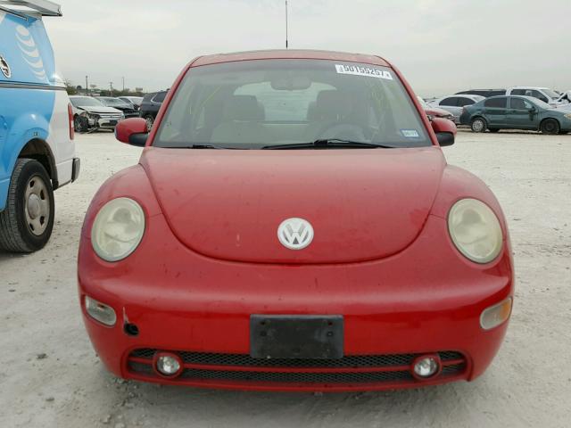 3VWCK31C65M414841 - 2005 VOLKSWAGEN NEW BEETLE 红色 照片 9